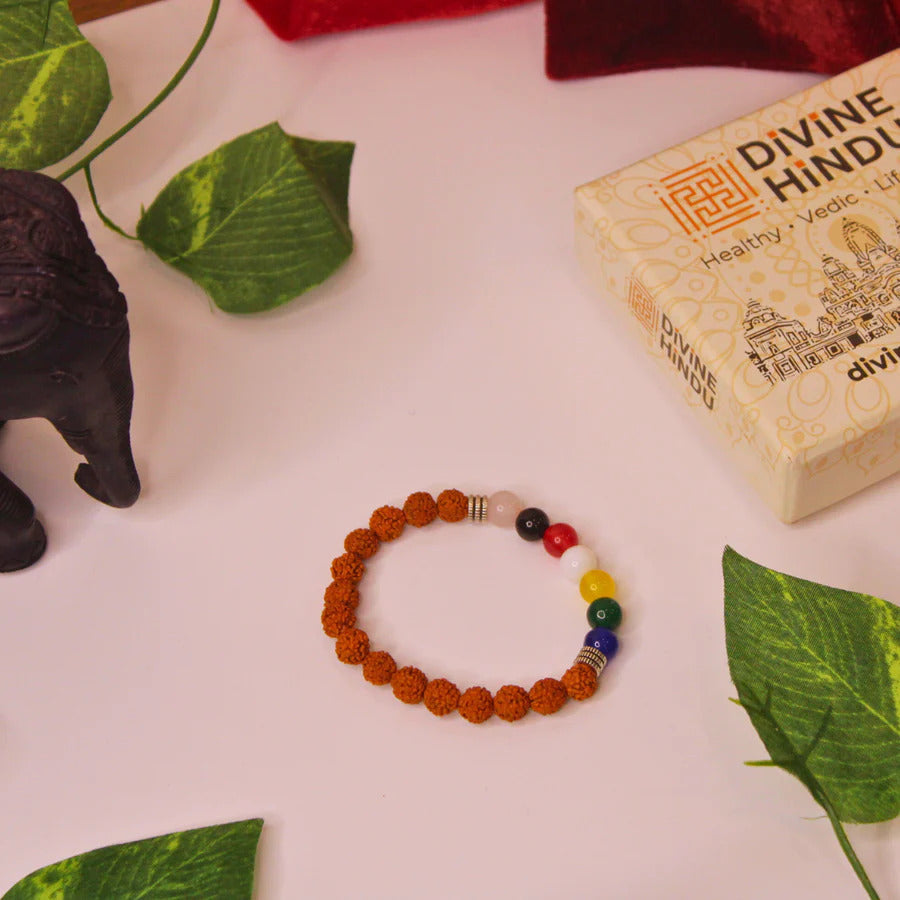 7 Chakra Rudraksha Bracelet (67)